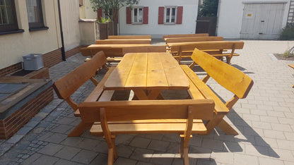 Set Waidmann - 5 teilig aus massiver deutscher Eiche