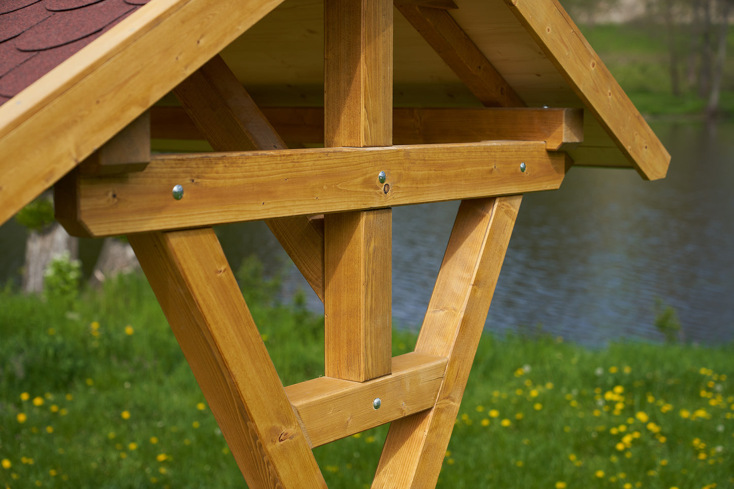 Überdachte Sitzgruppe Waldschänke Premium/ auch XXL