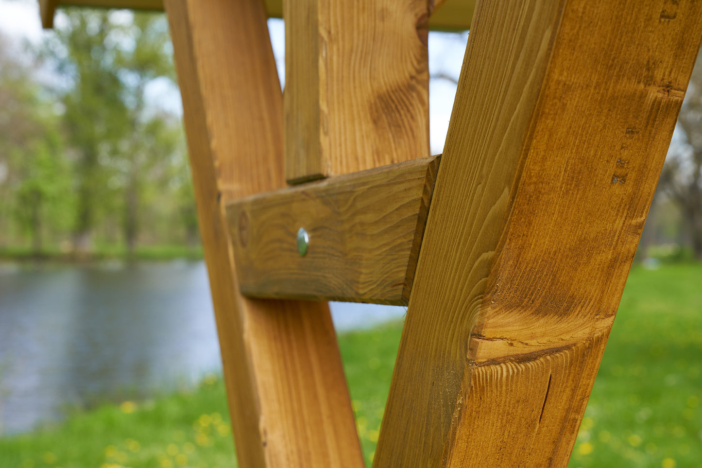 Überdachte Sitzgruppe Waldschänke Premium/ auch XXL