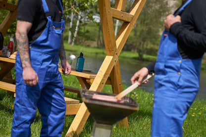 Überdachte Sitzgruppe Waldschänke Premium/ auch XXL